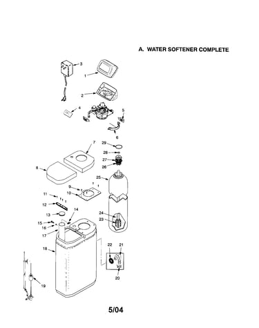 Complete water softener