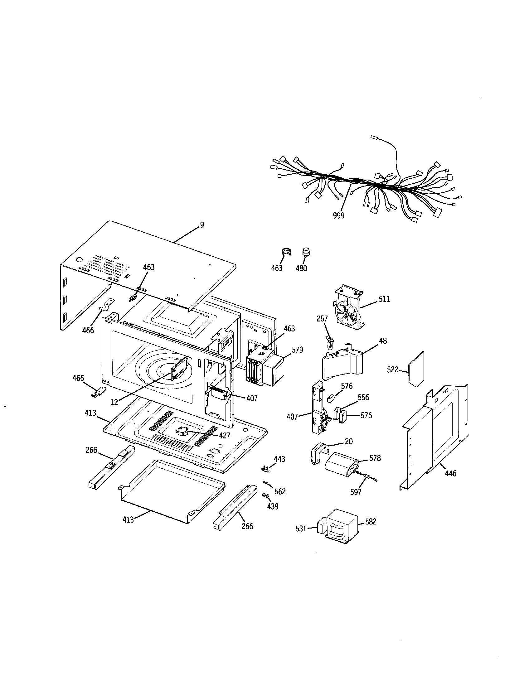Microwave body