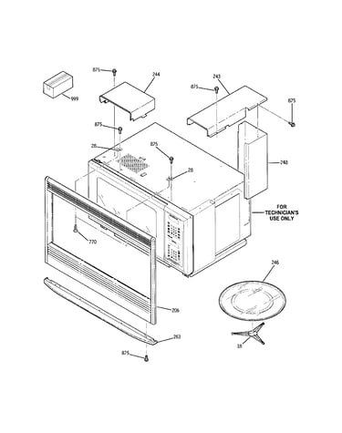 Microwave enclosure