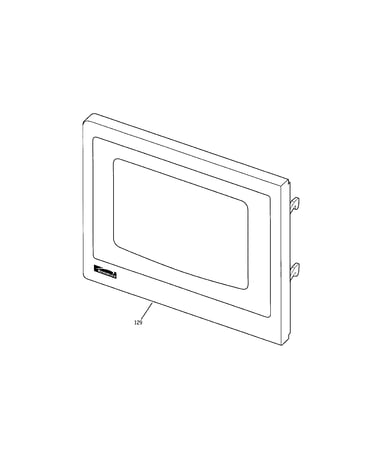 Microwave door