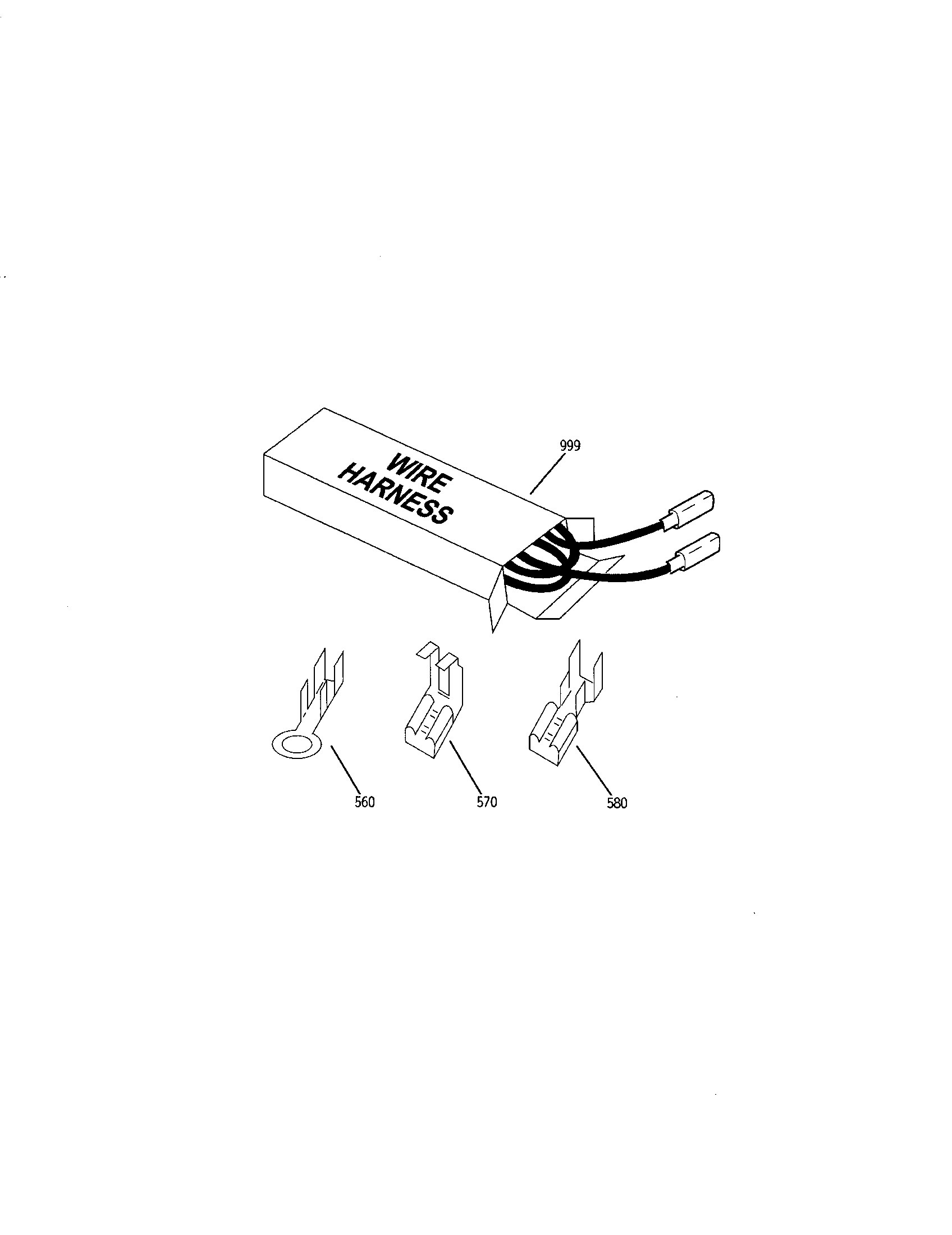 Wire harness/wire components
