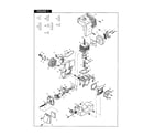 McCulloch MB3202 powerhead assembly diagram