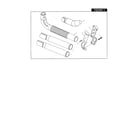 McCulloch 400232-06 blower tubes diagram