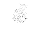 Troybilt 21AT144R766 boom and cultivator parts diagram