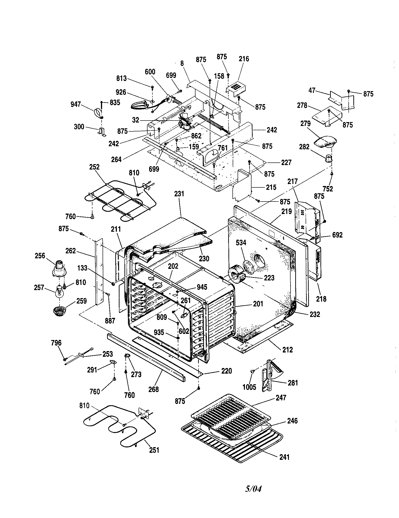 Body section