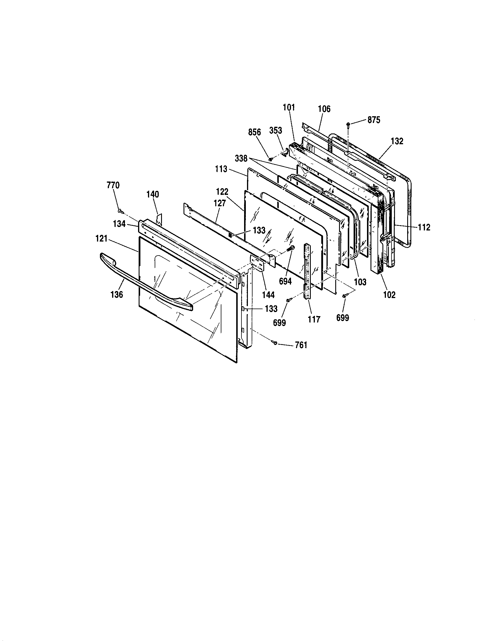 Door section