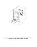 Microwave control panel section