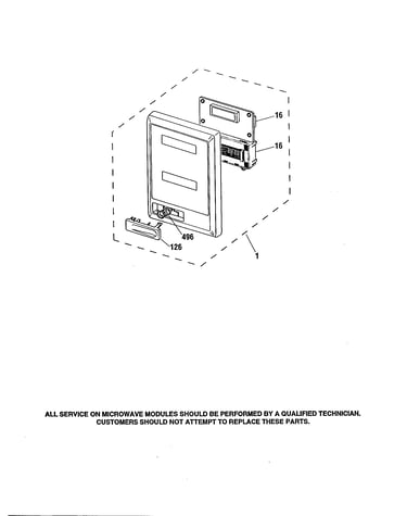 Microwave control panel