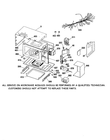 Microwave body