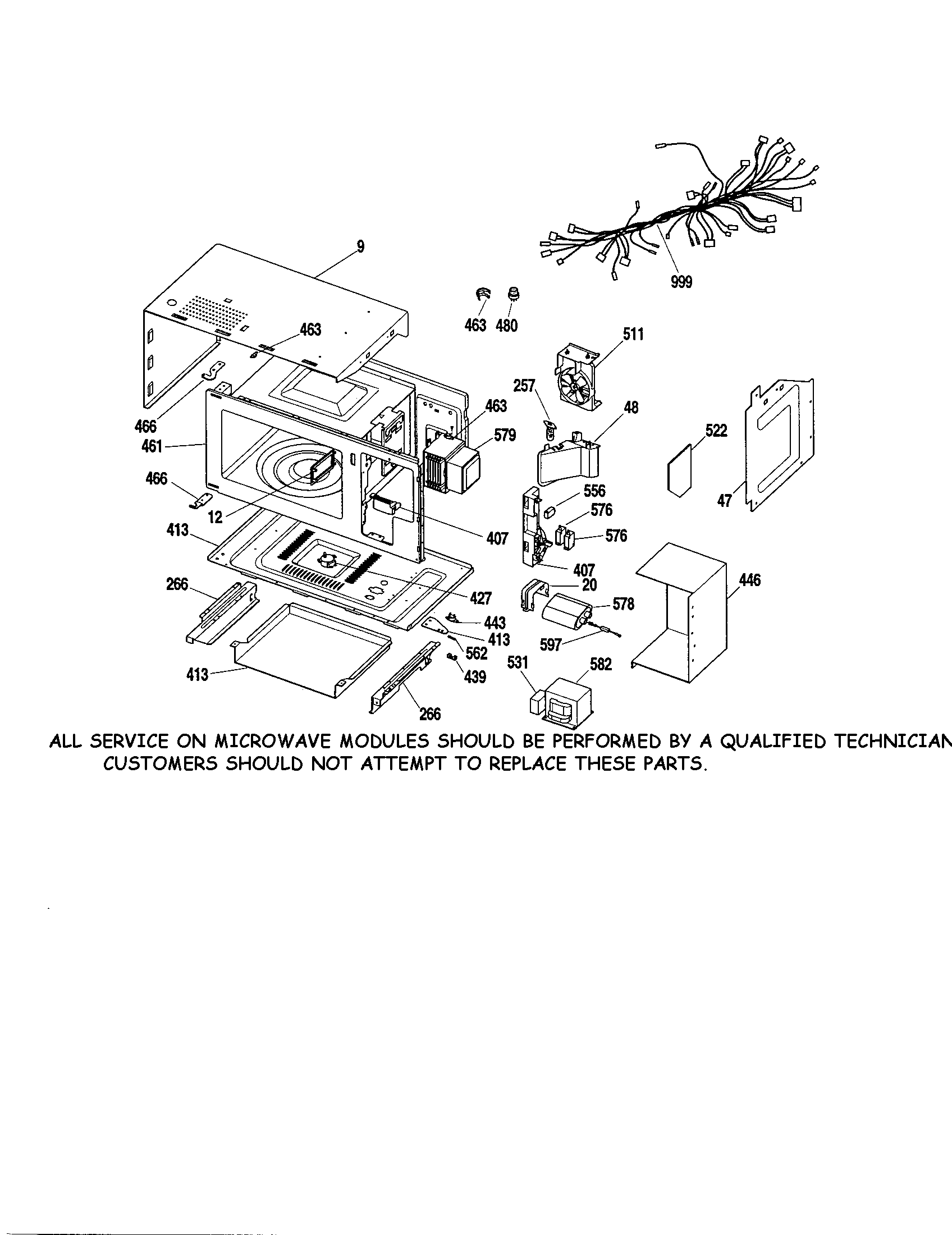Microwave body
