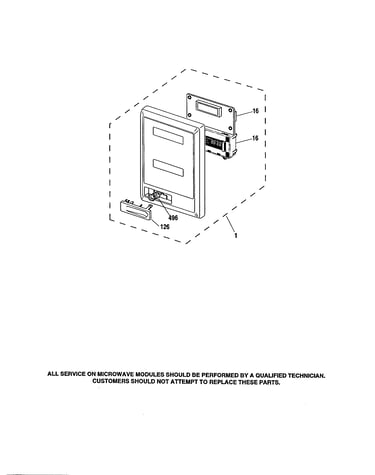 Microwave control panel