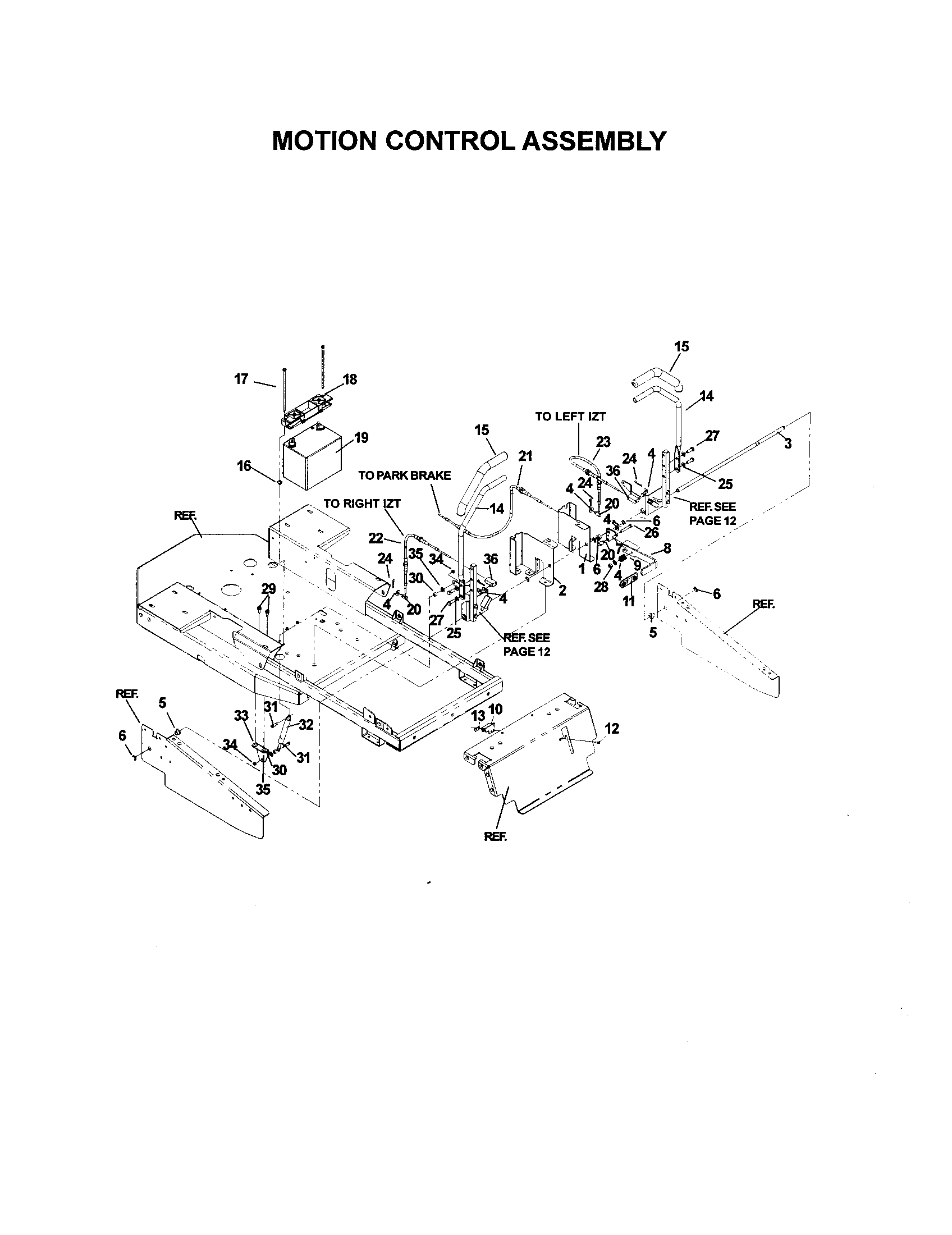 Motion control assembly