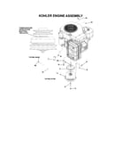 Kohler engine assembly