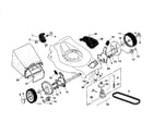 Craftsman 917278870 wheels/tires/bag diagram