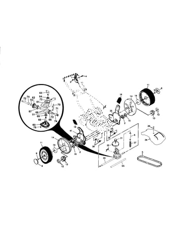 Wheels/tires/belt