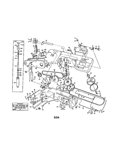 Metal cutting band saw