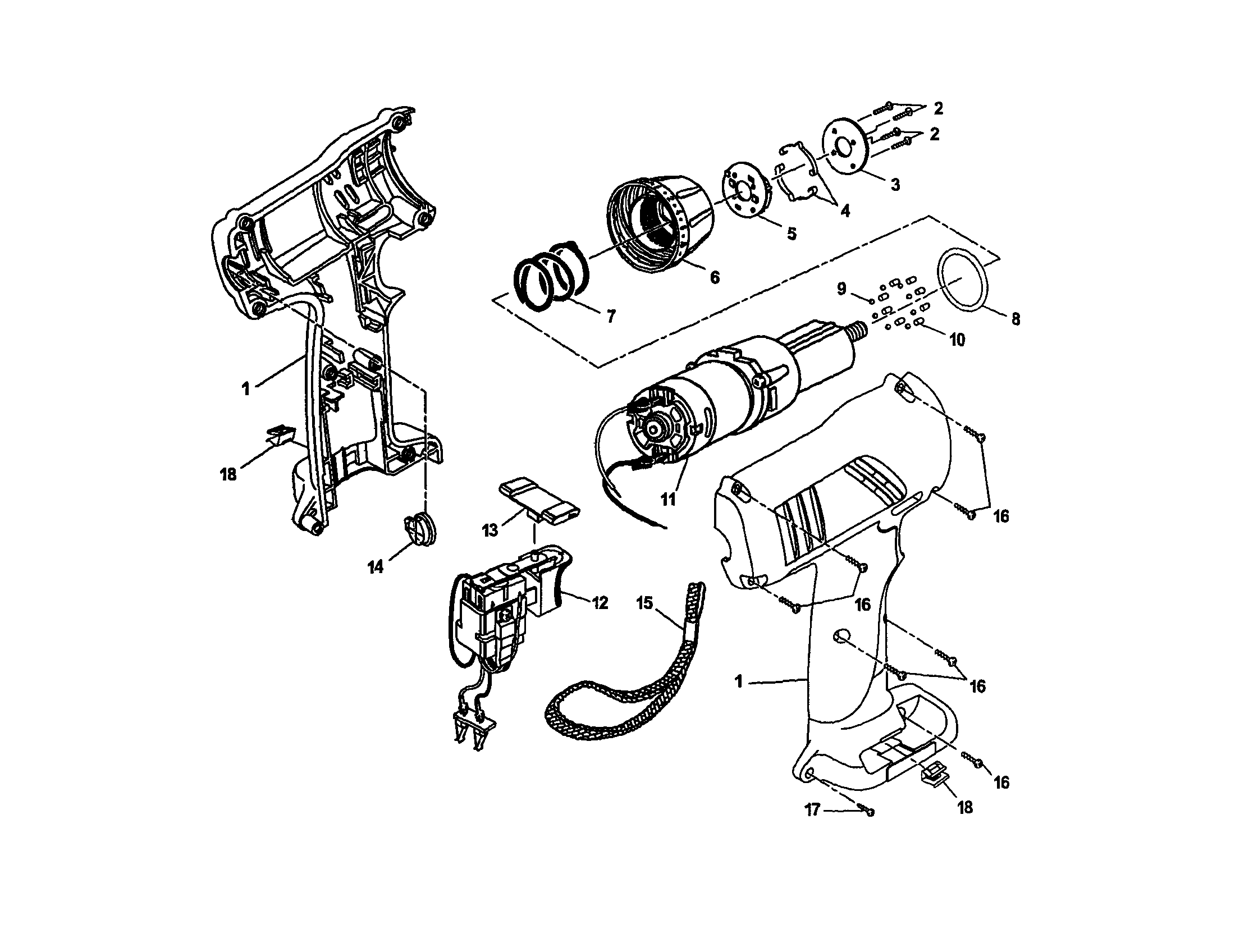 Housing/motor