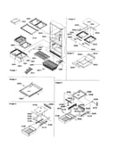 Shelving assemblies