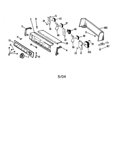 Backsplash assembly