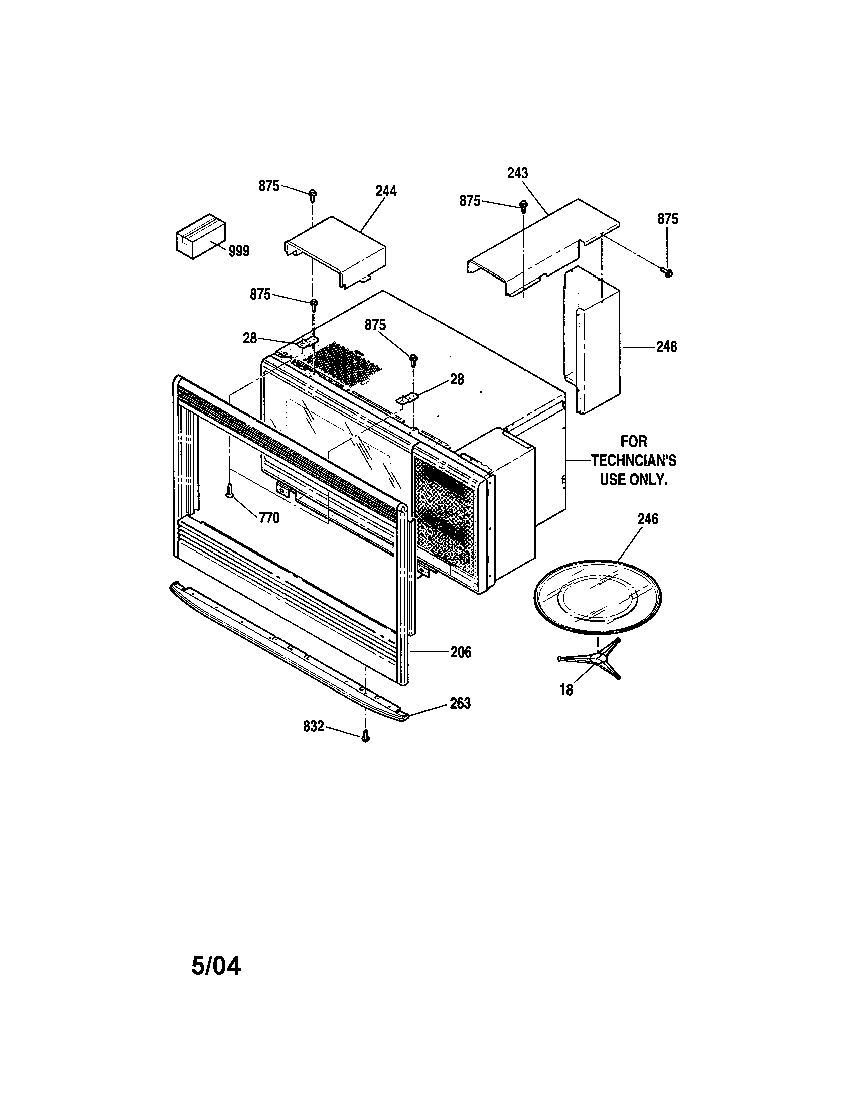 MICROWAVE ENCLOSURE