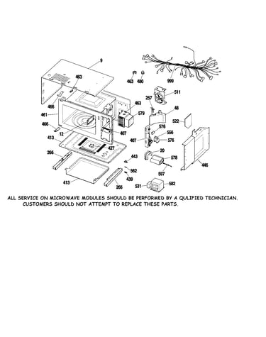 Microwave body