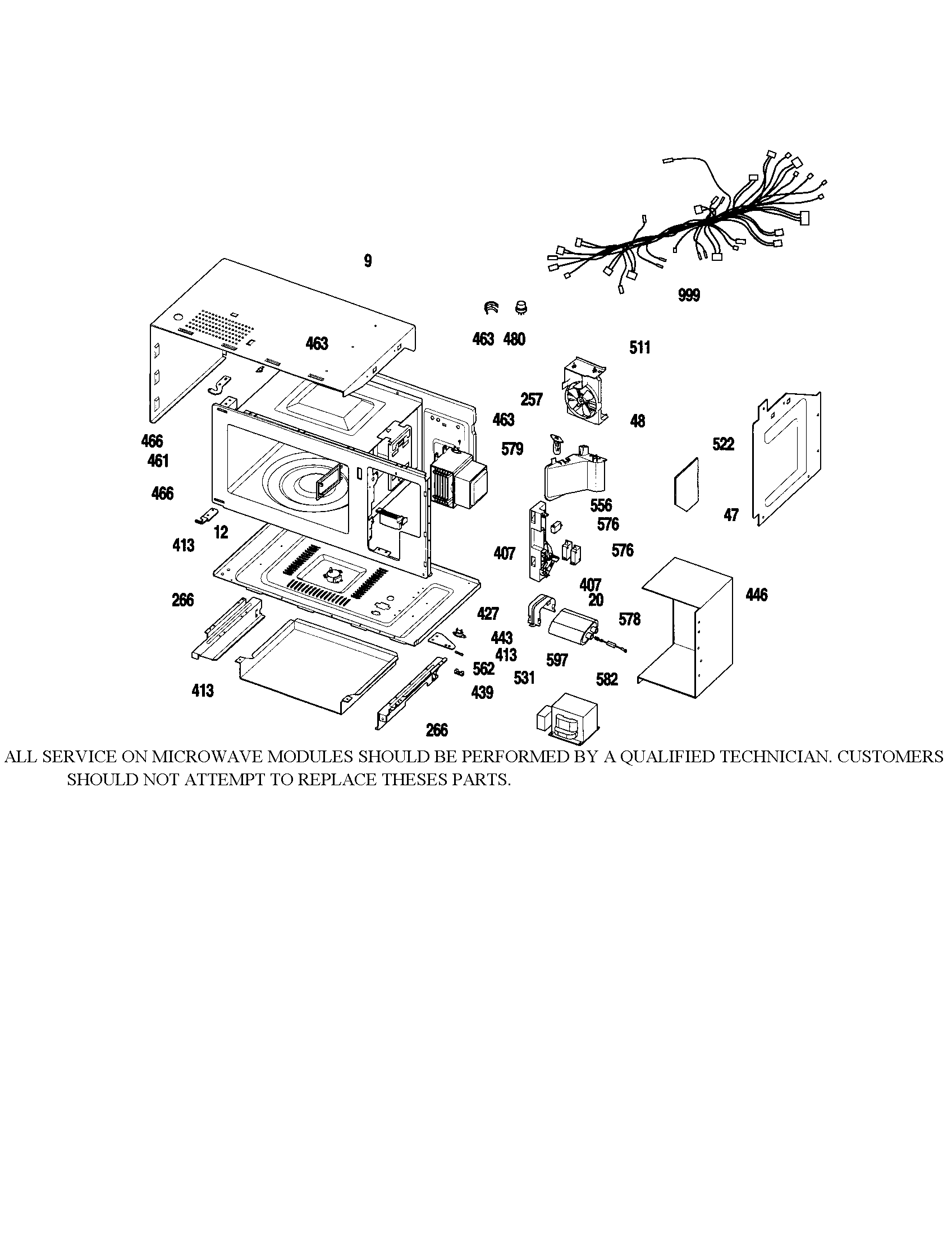 Microwave body