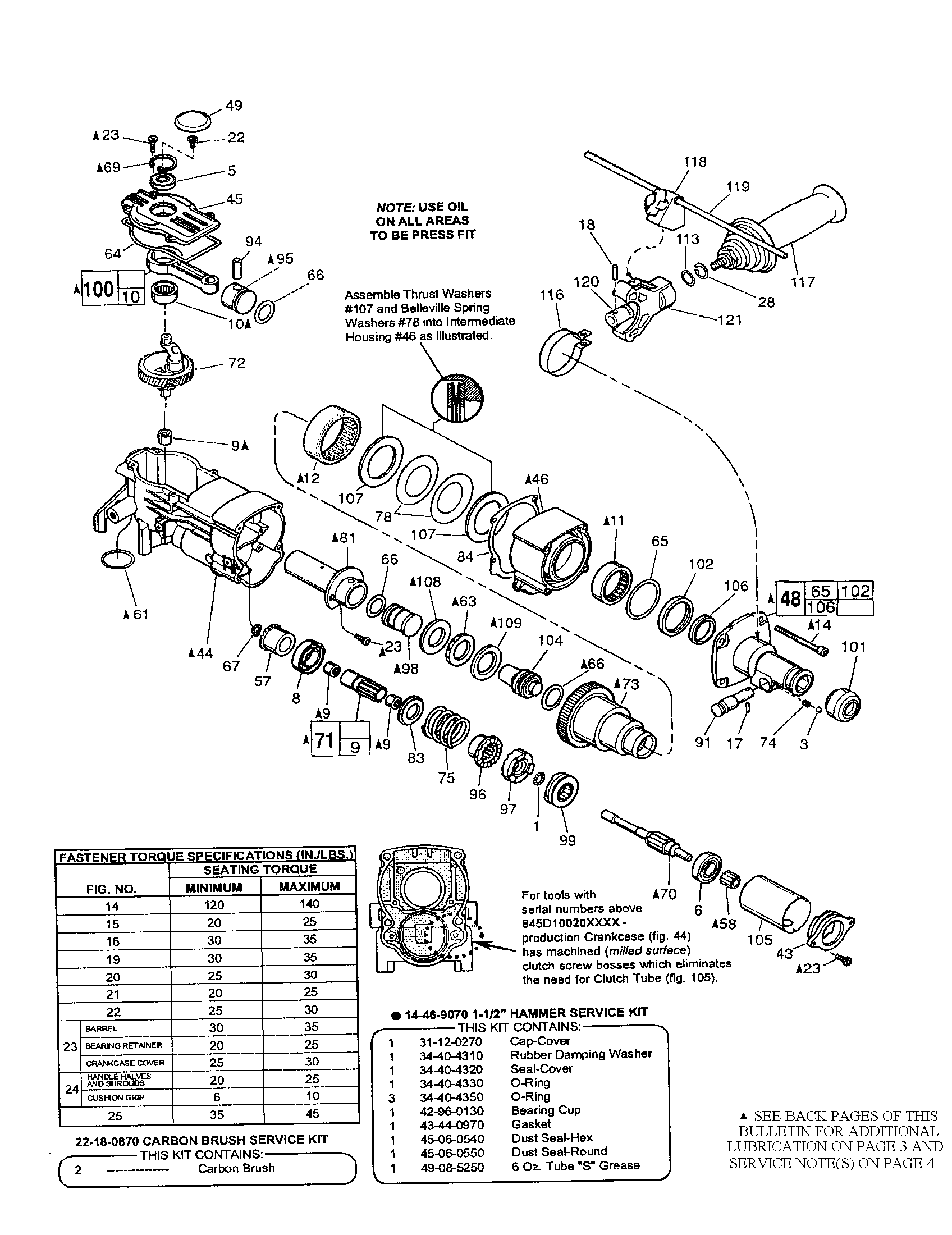 Crankcase/crankshaft
