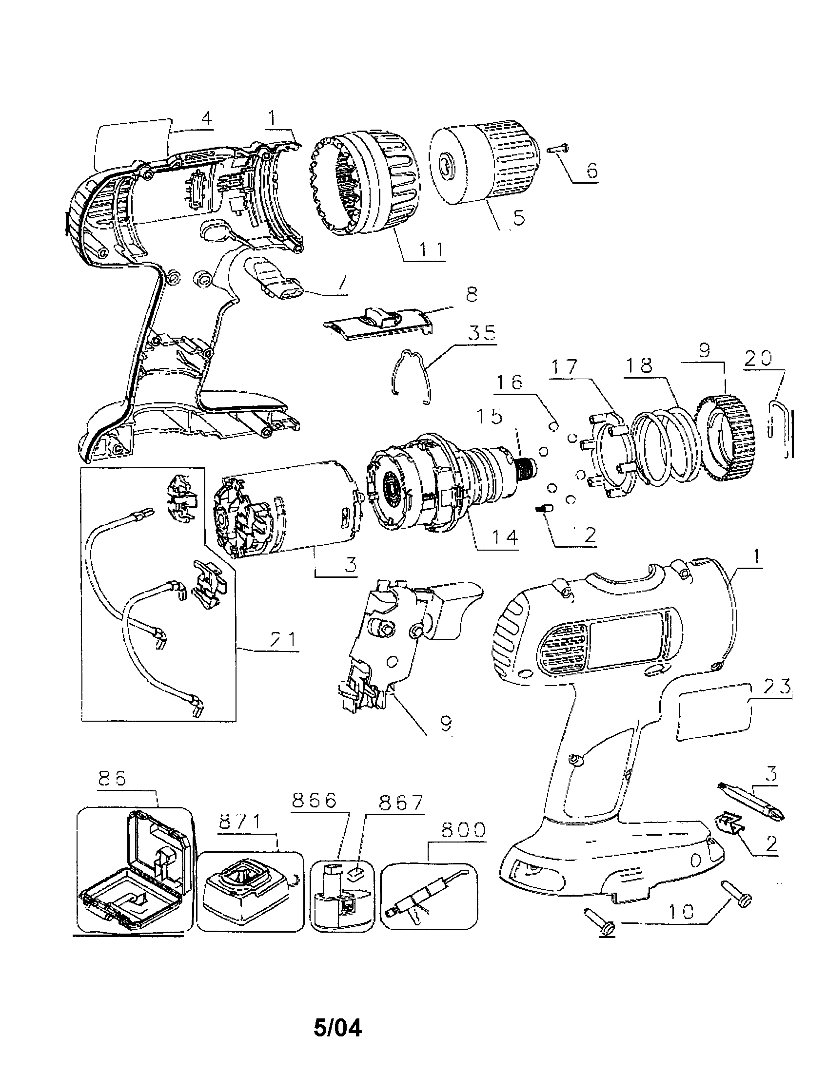 18 volt drill/driver
