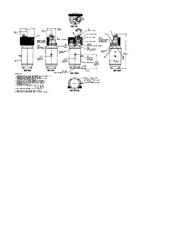 Tank/motor/base pump