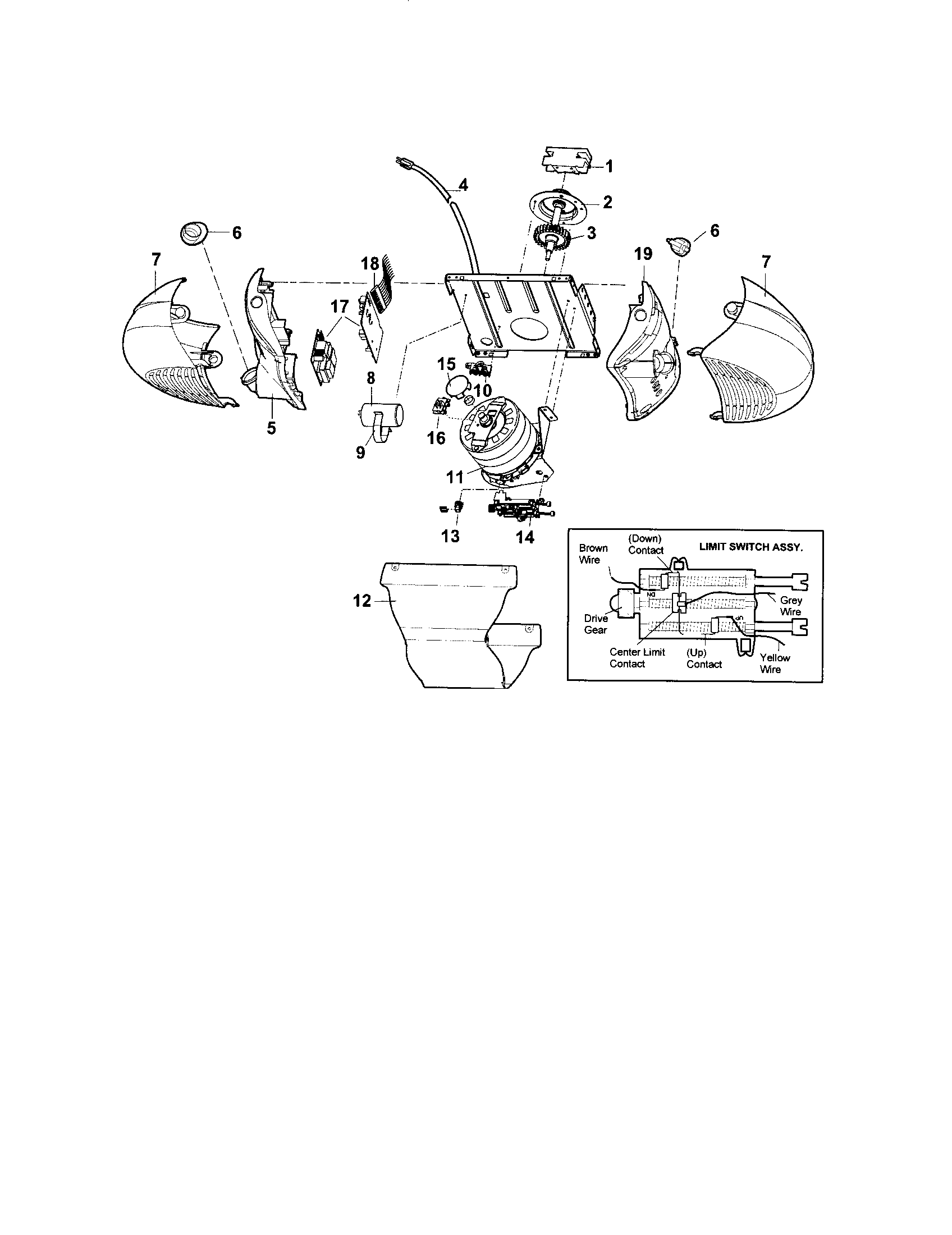 Motor unit assembly