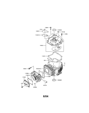 Cylinder / crankcase