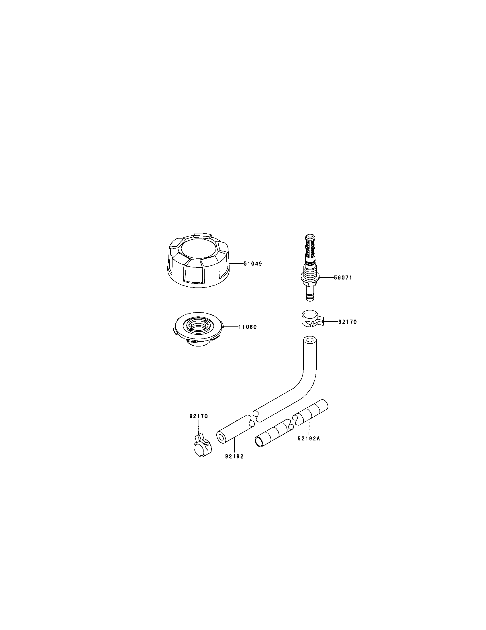 Fuel - tank / fuel - valve