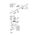Craftsman 13953977SRT rail and installation assembly diagram