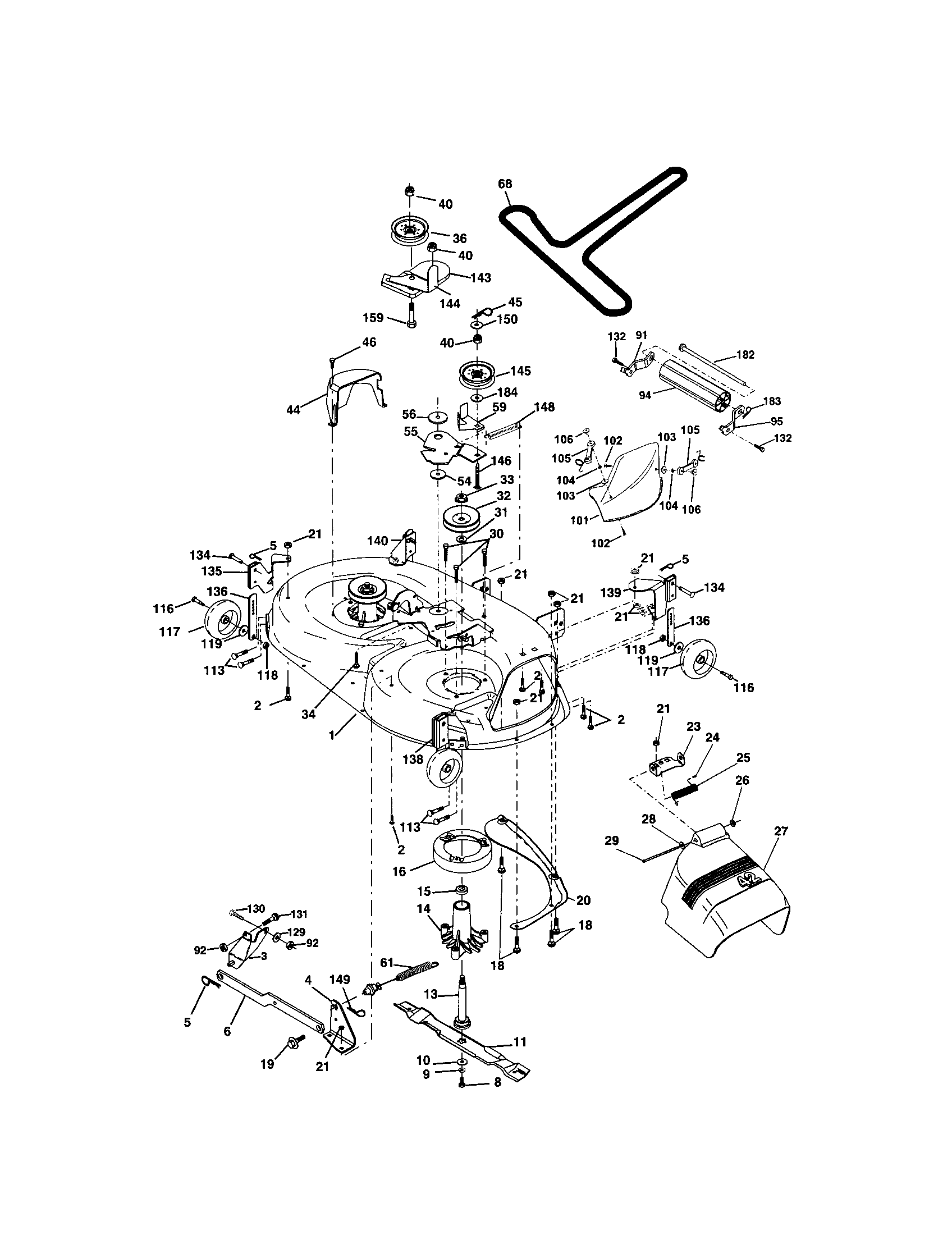 Mower deck