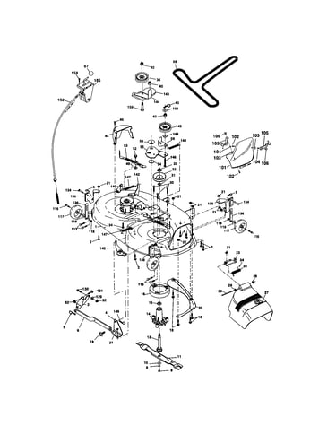 Mower deck