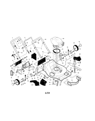 Engine/housing/handle