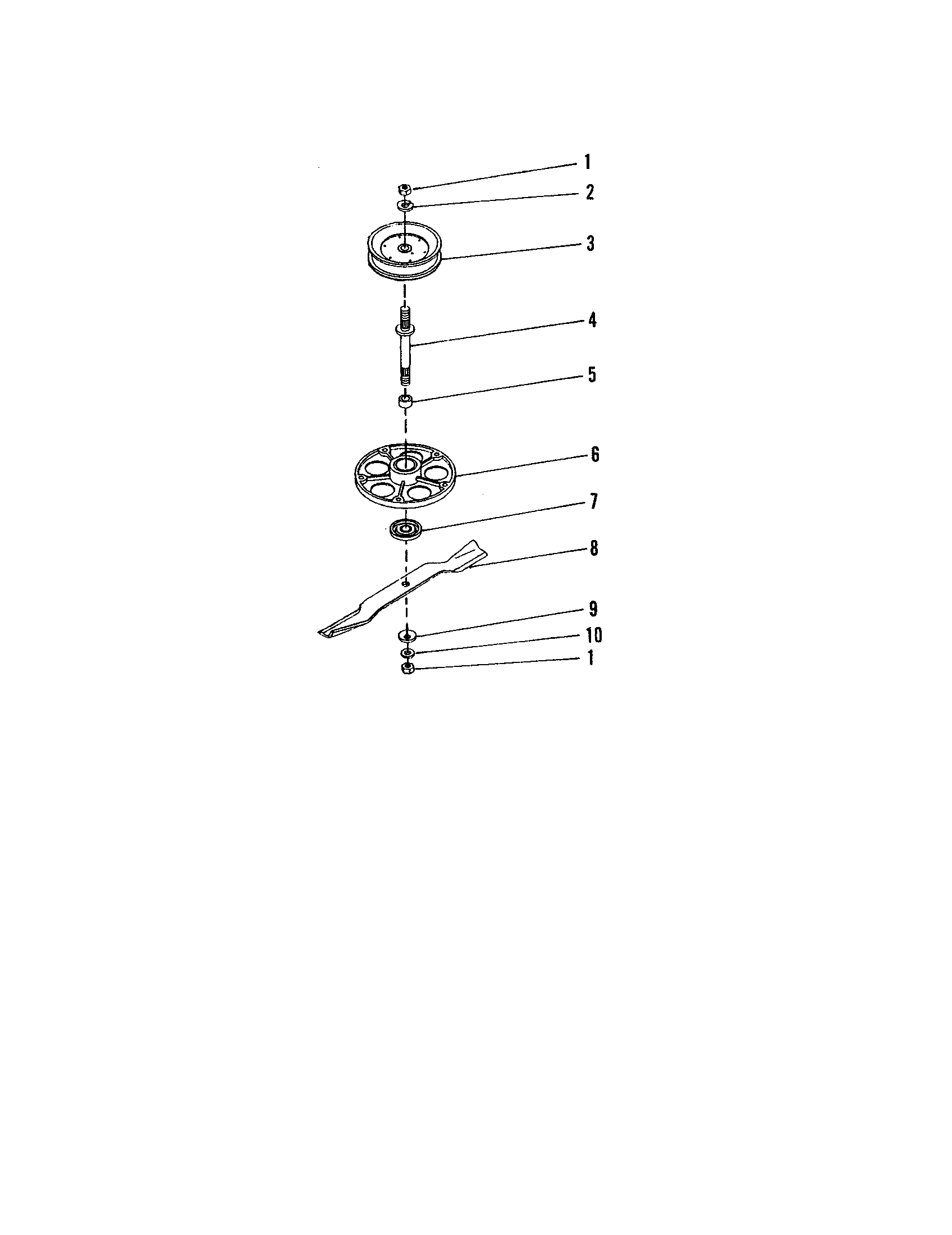 HOUSING/BEARING/BLADE