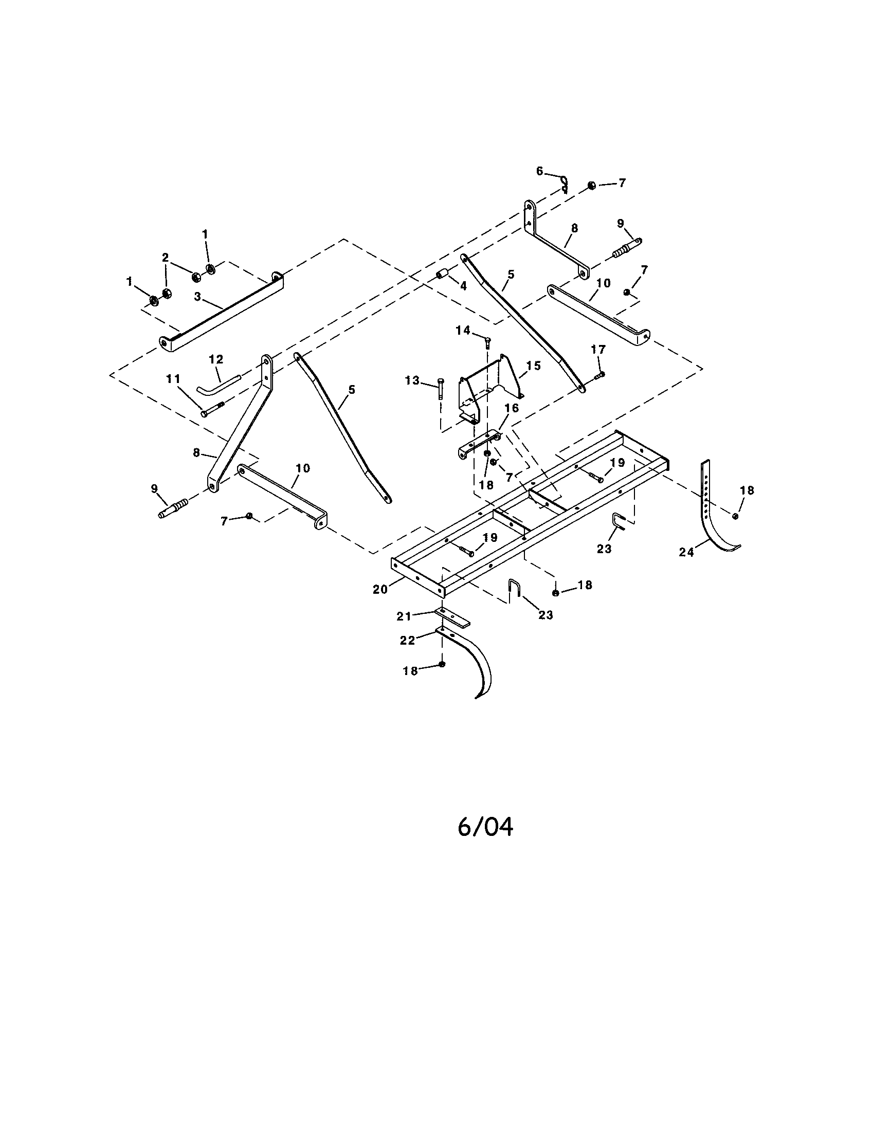 Hitch tank cultivator