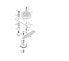 Agri-Fab 45-03051 idler pulley/idler arm spring diagram