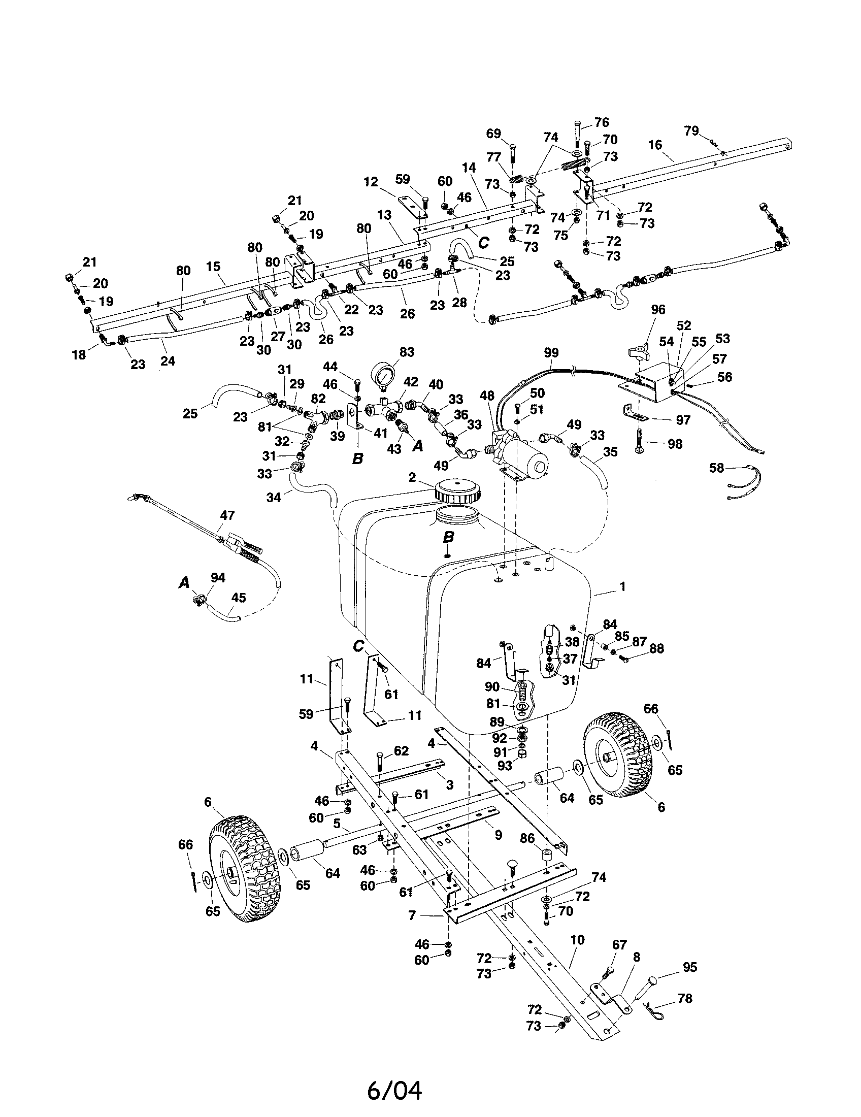 45 gallon sprayer