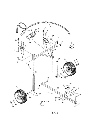 3-point hitch trailer