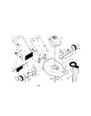 Engine/housing/handle