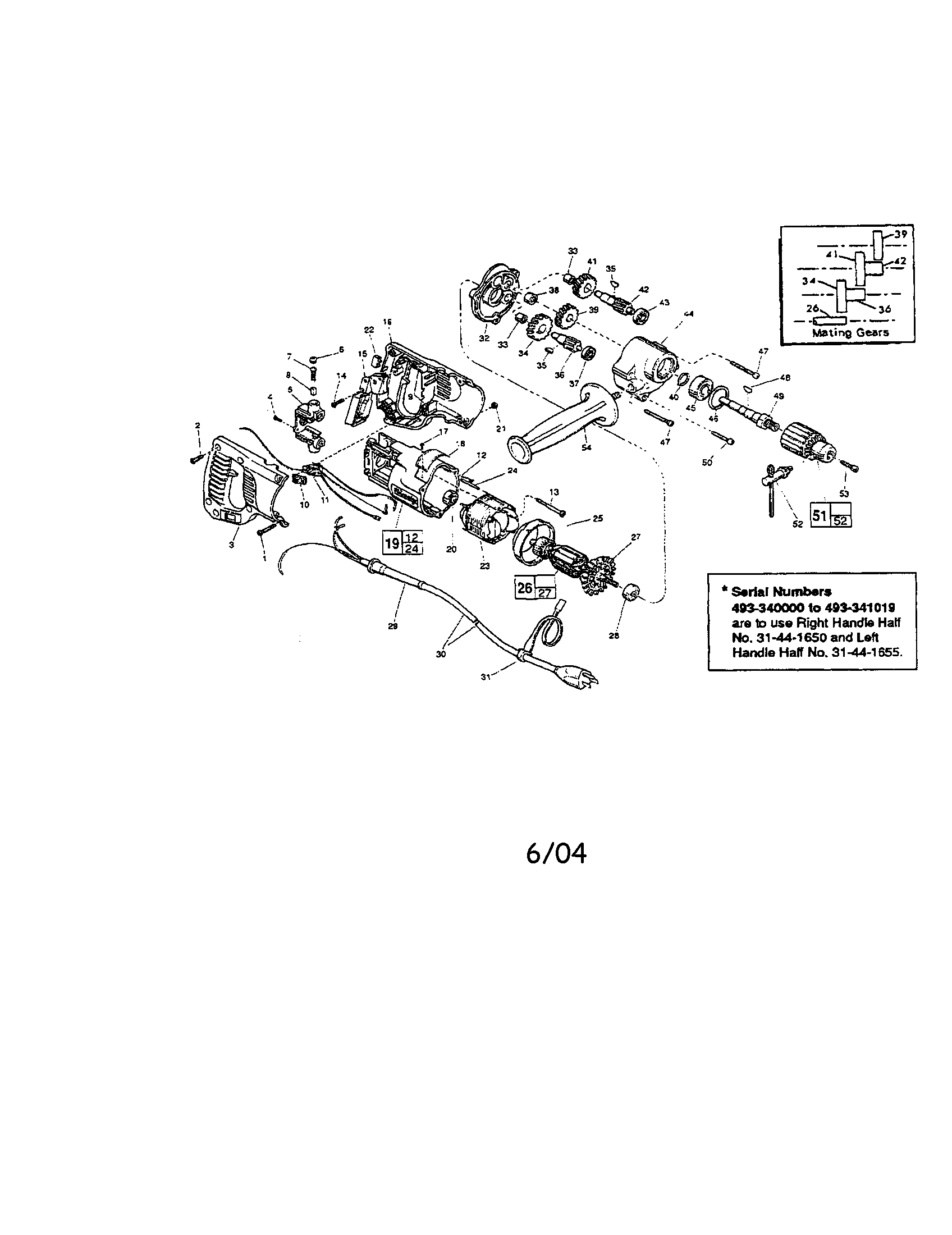 Reversing drill