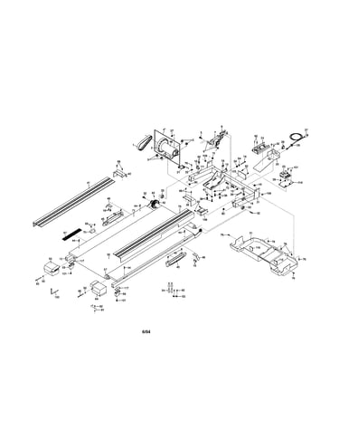 Motor/walking belt
