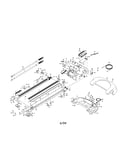 Walking belt/motor/motor hood