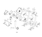 Proform 831294052 console/handrails diagram