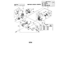 Homelite UT15177 ignition/rotor/starter diagram