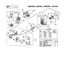 Iginition/rotor/starter/clutch