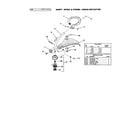 Homelite UT20777 shaft/spool/string/grass deflector diagram