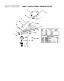Shaft/spool/string/grass deflector